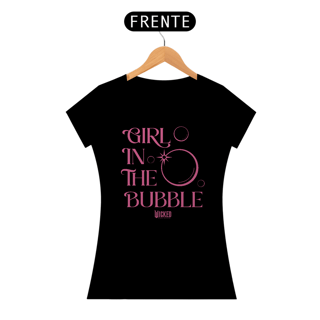 Nome do produtoCamiseta Feminina (Algodão Peruano) - Girl In The Bubble