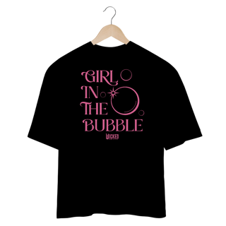 Nome do produtoCamiseta Oversized - Girl In The Bubble