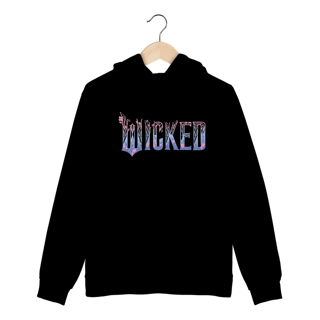 Moletom Canguru - Lilac Wicked Logo