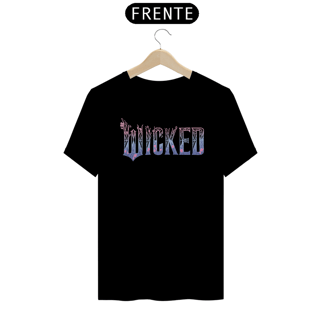 Camiseta (Algodão Peruano) - Lilac Wicked Logo