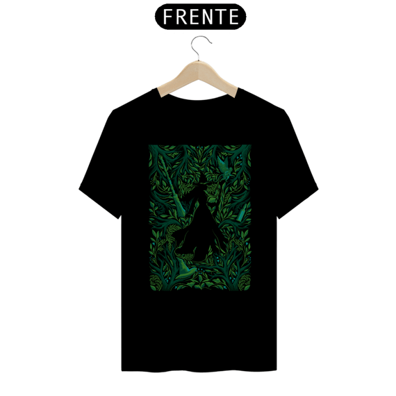  Camiseta - Wicked: For Good Elphaba Forest Green Poster