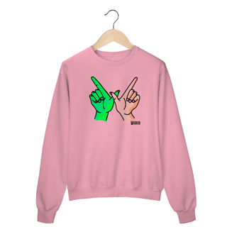 Moletom Fechado - Wicked W Hands