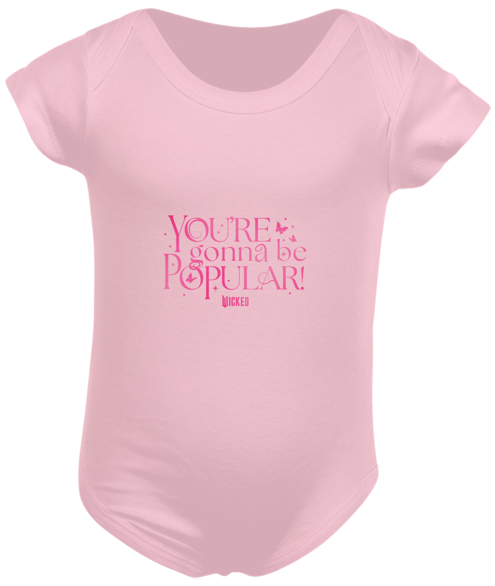 Nome do produto: Body Infantil - You\'re Gonna Be Popular