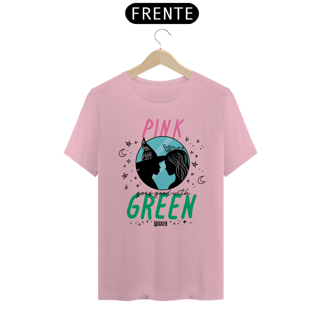 Camiseta (Algodão Peruano) - Pink Goes Good With Green