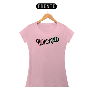 Nome do produtoCamiseta Feminina (Algodão Peruano) - Wicked Movie