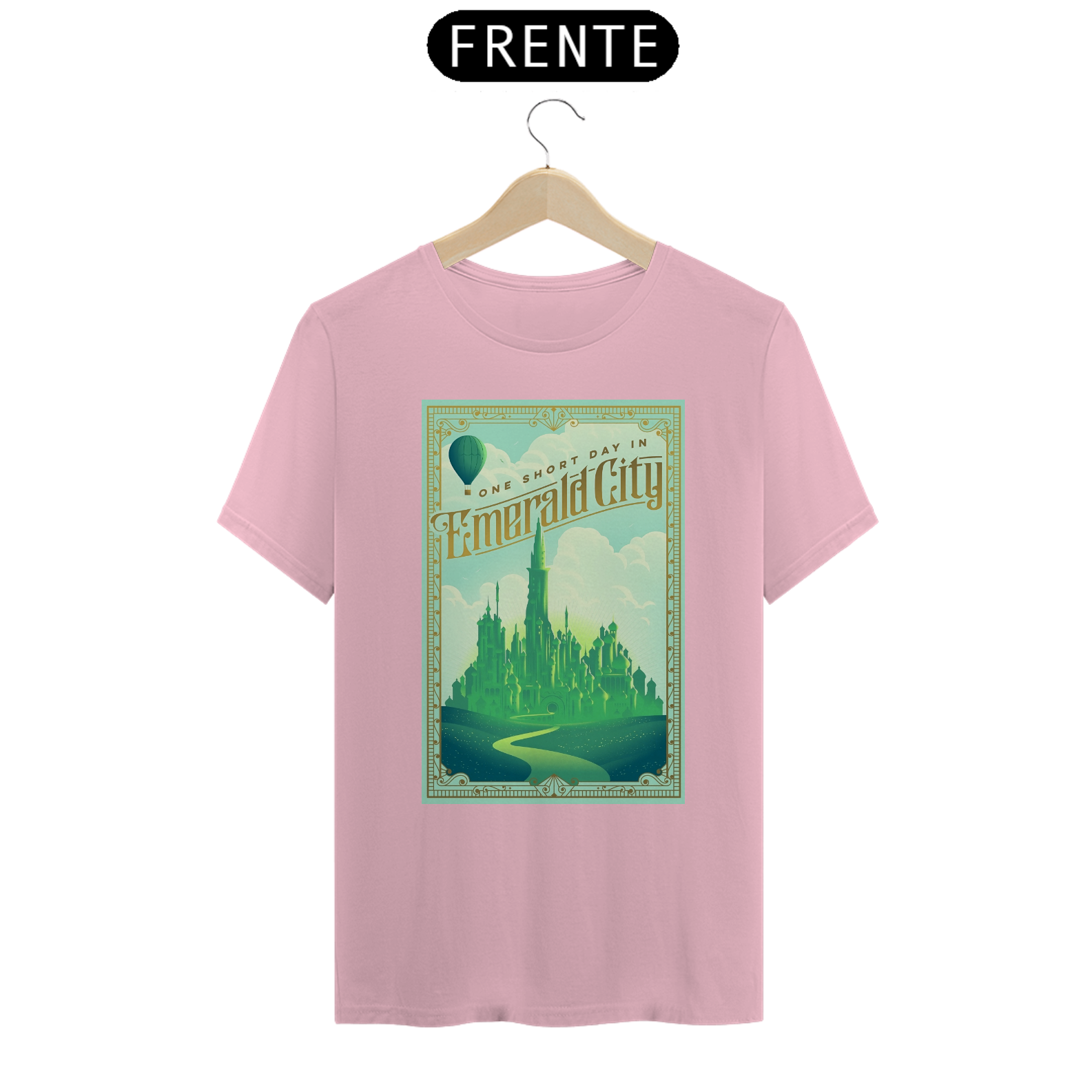 Camiseta (Algodão Peruano) - Wicked: Emerald City