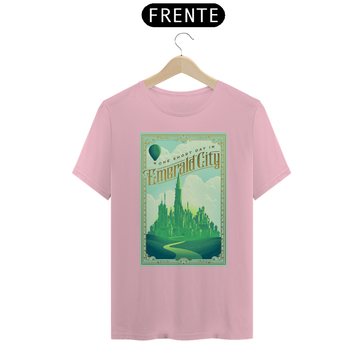 Nome do produto: Camiseta (Algodão Peruano) - Wicked: Emerald City