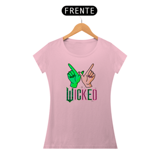 Nome do produtoCamiseta Feminina (Algodão Peruano) - Wicked W Hands 
