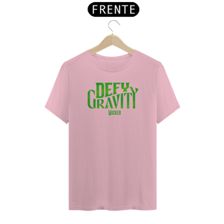 Nome do produtoCamiseta (Algodão Peruano) - Defy Gravity