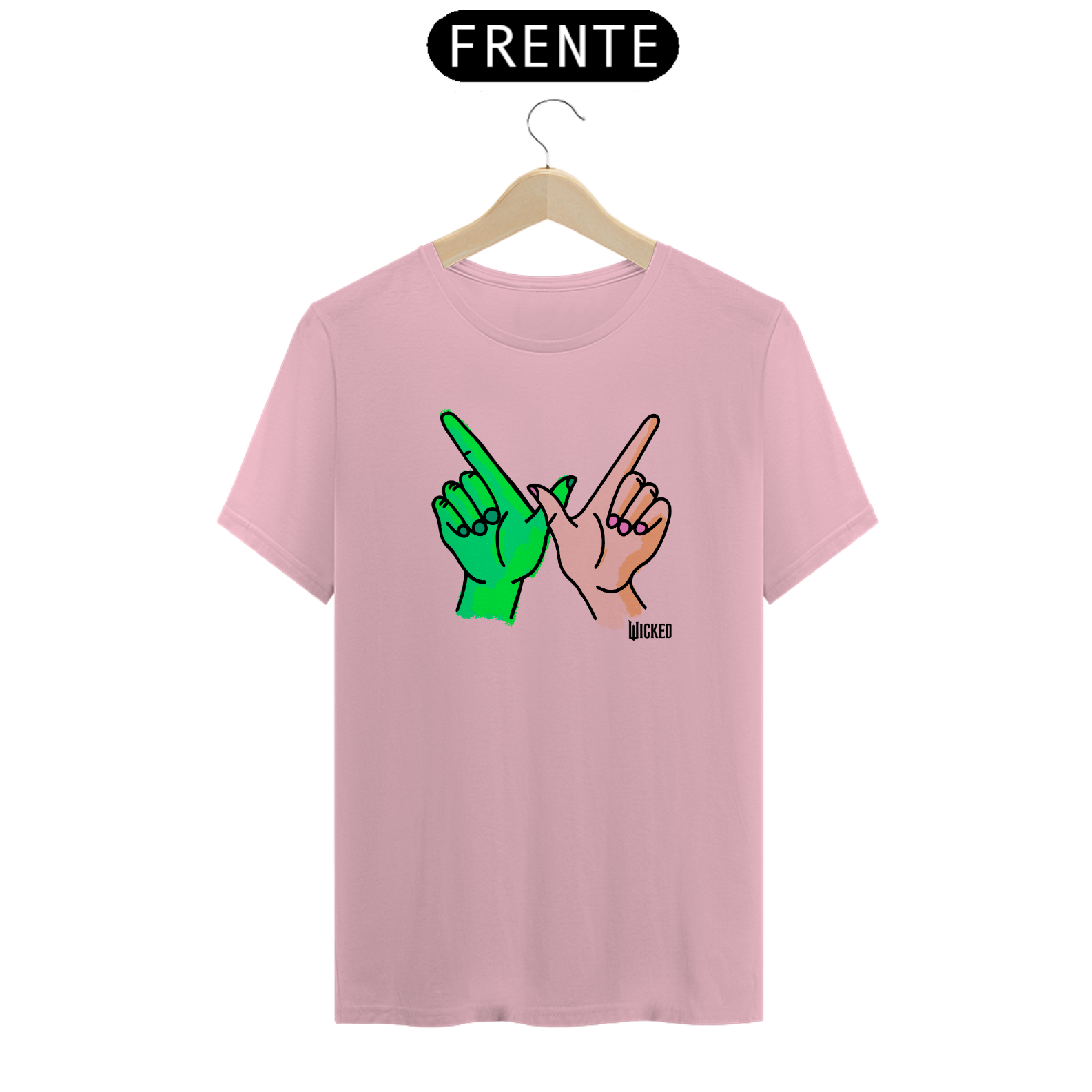 Camiseta (Algodão Peruano) - Wicked W Hands