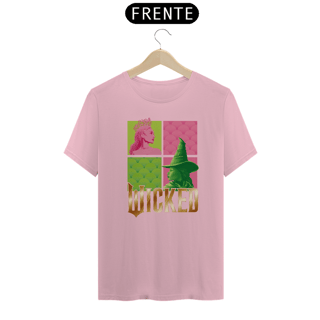 Camiseta (Algodão Peruano) - Wicked (Elphaba and Glinda)