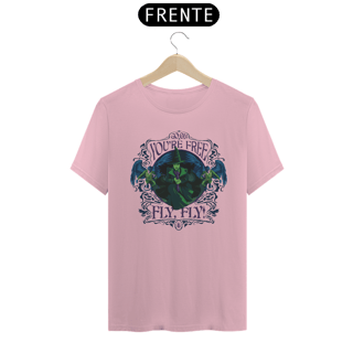 Nome do produtoCamiseta (Algodão Peruano) - You're Free! Fly, Fly!