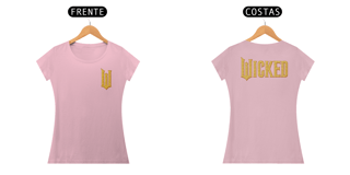 Nome do produtoCamiseta Feminina (Algodão Peruano) - Wicked Yellow Bricks