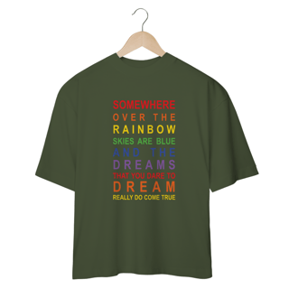 Nome do produtoCamisa Oversized - Over The Rainbow