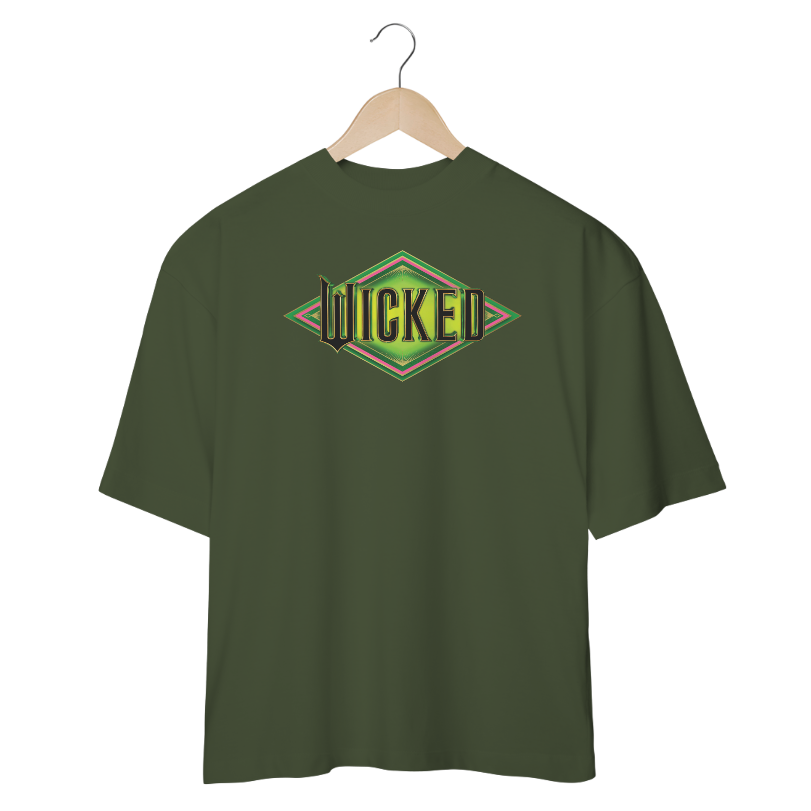 Camiseta Oversized - Wicked Diamond Logo