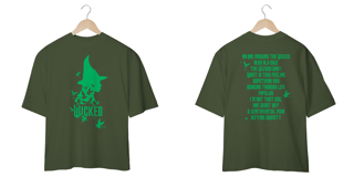 Nome do produtoCamiseta Oversized - Wicked /Act I Songs 