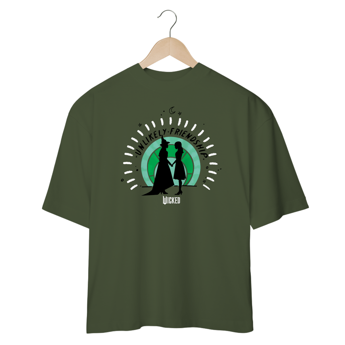Nome do produto: Camiseta Oversized - Unlikely Friendship