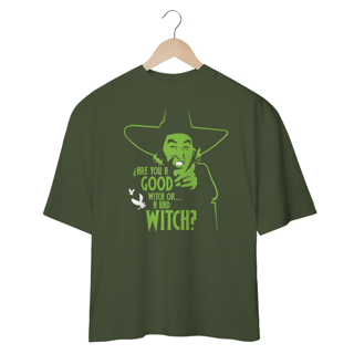 Nome do produtoCamisa Oversized - Good Witch or a Bad Witch