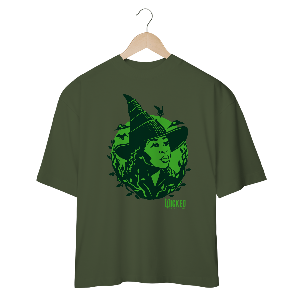 Nome do produto: Camiseta Oversized - Wicked: For Good - Elphaba
