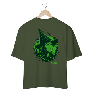 Camiseta Oversized - Wicked: For Good - Elphaba