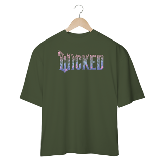 Nome do produtoCamiseta Oversized - Lilac Wicked Logo