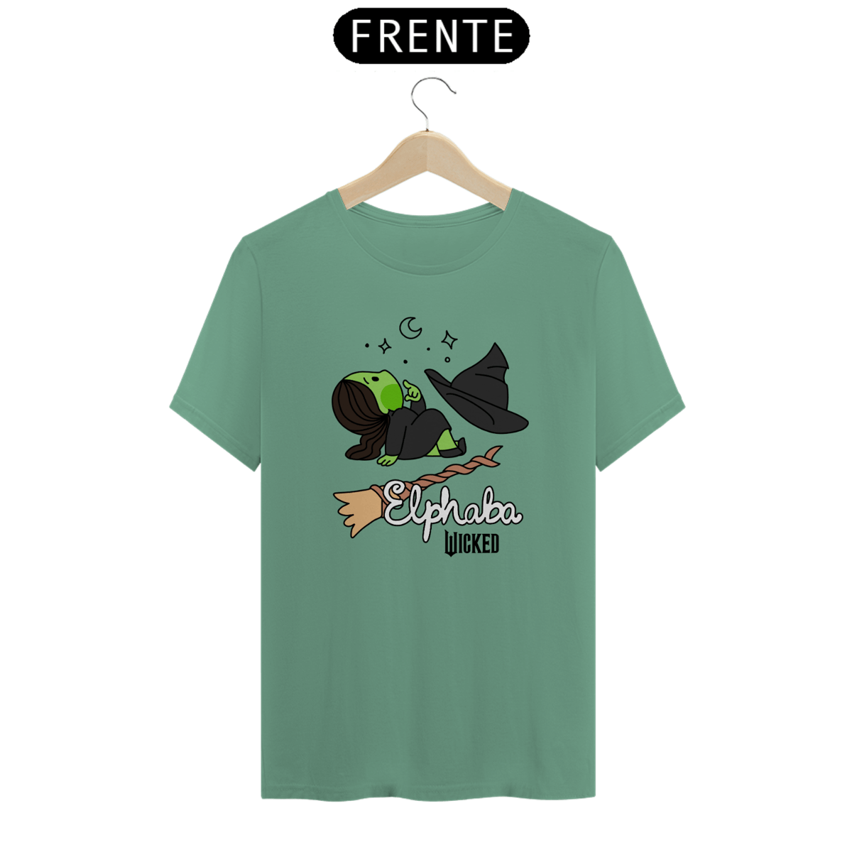 Nome do produto: Camiseta Estonada - Elphaba Daydreaming