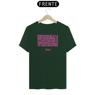 Nome do produtoCamiseta (Algodão Peruano) - Impossible to Describe