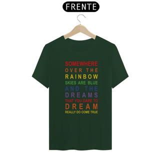 Nome do produtoCamiseta (Algodão Peruano) - Over The Rainbow