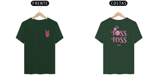 Nome do produtoCamiseta (Algodão Peruano) - Wicked Logo Lateral Pink / Toss Toss (Frente e Costas)
