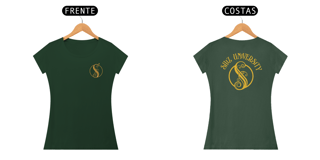 Nome do produtoCamiseta Feminina (Algodão Peruano) - Shiz University