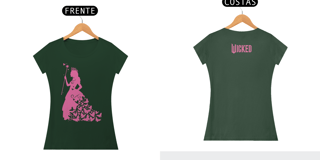 Nome do produtoCamiseta Feminina (Algodão Peruano) - Glinda