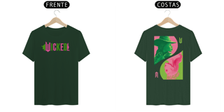 Nome do produtoCamiseta (Algodão Peruano) - Wicked Movie (Pink And Green)