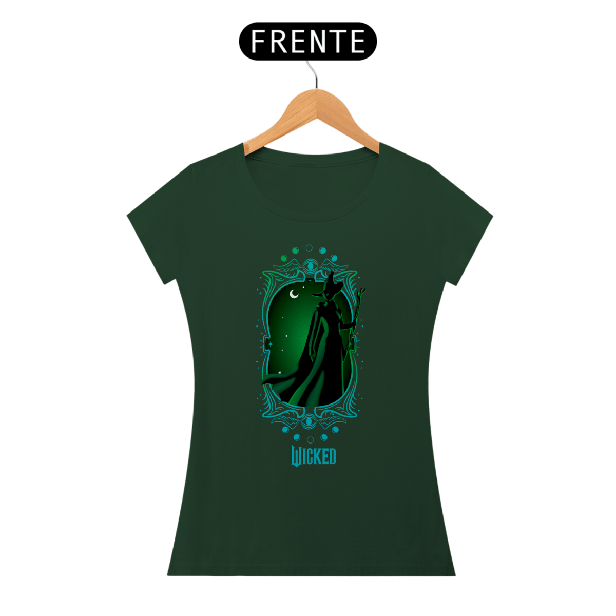 Nome do produto: Camiseta Feminina (Algodão Peruano) - Wicked Witch