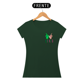 Nome do produtoCamiseta Feminina (Algodão Peruano) - Wicked W Hands (Lateral)