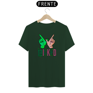 Nome do produtoCamiseta (Algodão Peruano) - Wicked W Hands (Lateral)