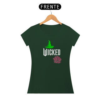 Nome do produtoCamiseta Feminina (Algodão Peruano) - Wicked Crown & Hat