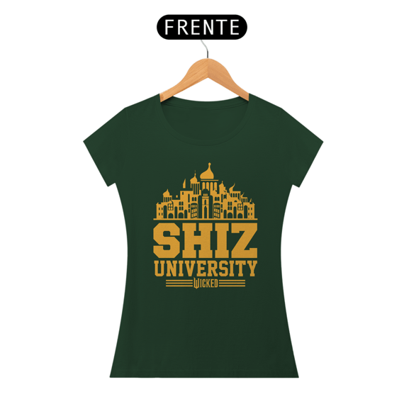 Camiseta Feminina (Algodão Peruano) - Shiz University