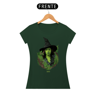 Nome do produtoCamiseta Feminina (Algodão Peruano) - Elphaba Thropp