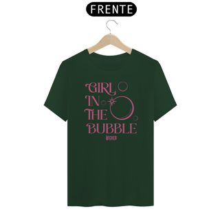 Nome do produtoCamiseta (Algodão Peruano) - Girl In The Bubble
