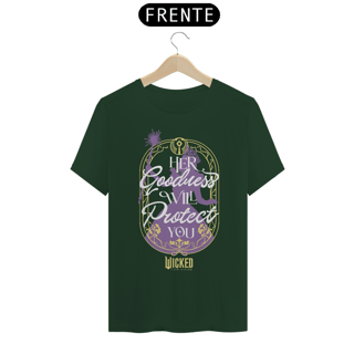 Nome do produto Camiseta (Algodão Peruano) - Her Goodness Will Protect You