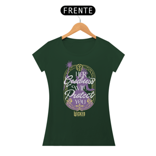 Nome do produto Camiseta Feminina (Algodão Peruano) - Her Goodness Will Protect You