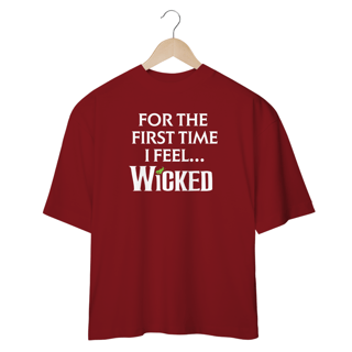 Nome do produtoCamisa Oversized - I Feel Wicked