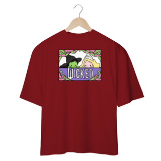 Nome do produtoCamisa Oversized - Elphaba & Glinda Peaking