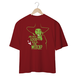 Nome do produtoCamisa Oversized - Good Witch or a Bad Witch