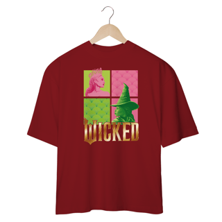 Nome do produtoCamiseta Oversized - Wicked (Elphaba and Glinda)
