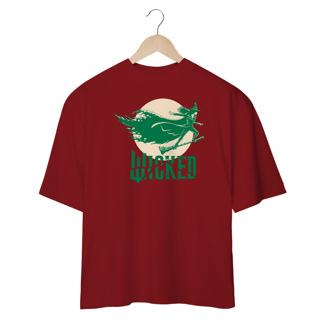 Nome do produtoCamiseta Oversized - Elphaba Flying - Wicked: For Good