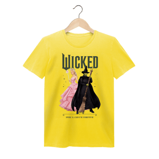 Nome do produtoCamiseta Feminina Estonada - Wicked: Pink And Green Forever