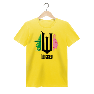 Nome do produtoCamiseta Feminina Estonada - Wicked Movie (Pink And Green)