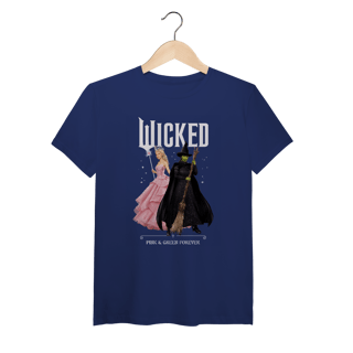 Nome do produtoCamiseta (Algodão Peruano) - Wicked: Pink And Green Forever