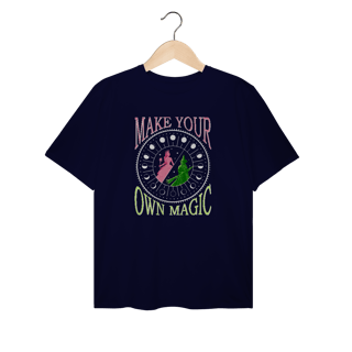 Nome do produtoCamiseta Plus Size - Make Your Own Magic